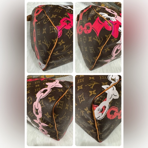 2016 Louis Vuitton Chain Flower Speedy 35 - Picture 16 of 16